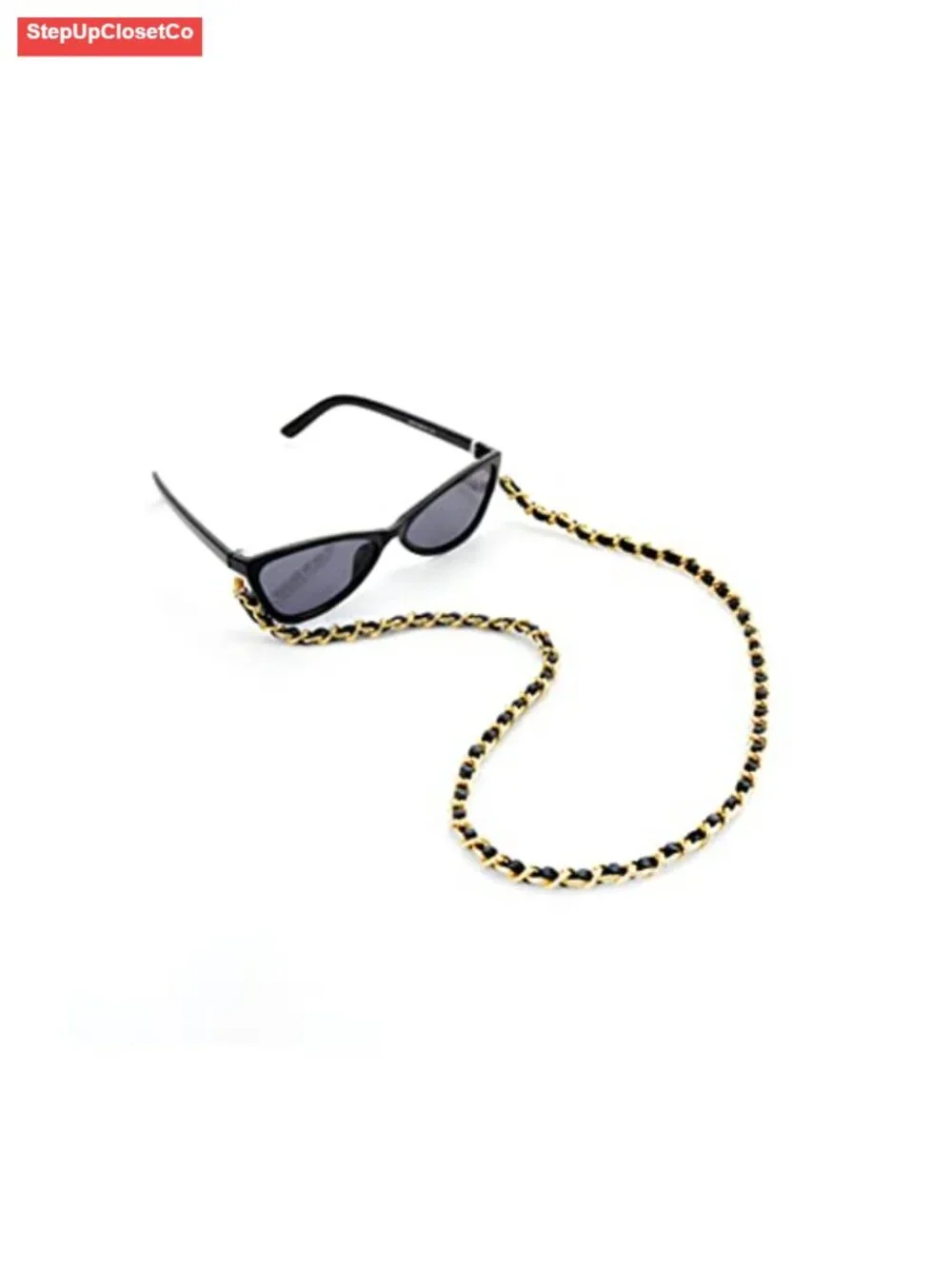 Eyeglass Sunglass Strap Chain Lanyard for Women Aluminum PU Leather